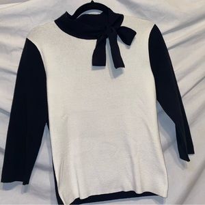 New York & Co. white and black top